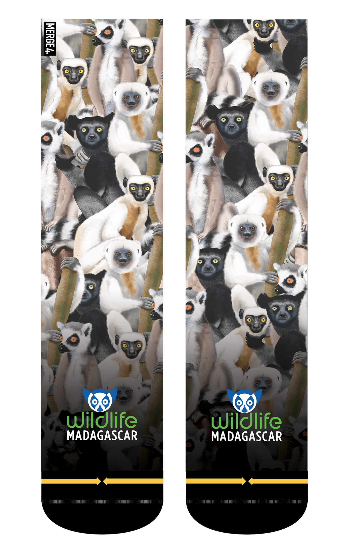 Lemur Collection Socks